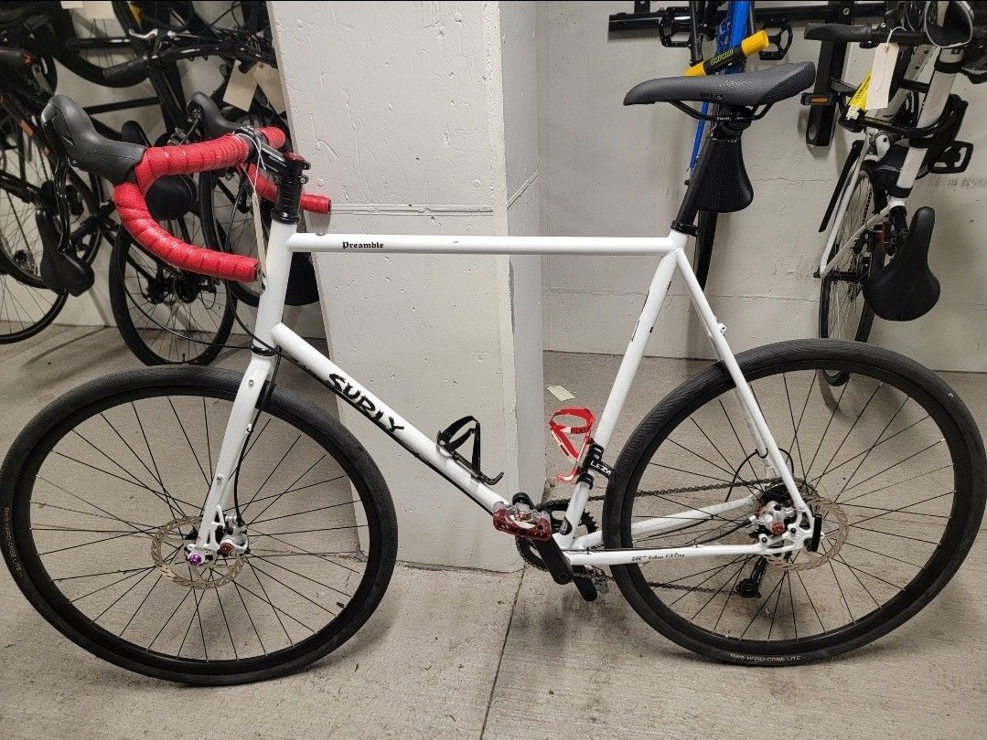 Preamble Drop Bar - Thorfrost White XL