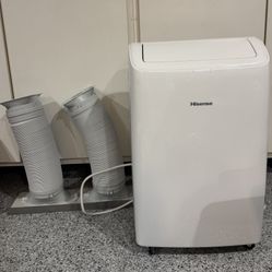 Hisense Portable Air Conditioner – Single Hose, Cools Well, 3 Modes $115