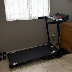 Assembled Umay Treadmill with 0-12% Incline/0.6-8.7 mph