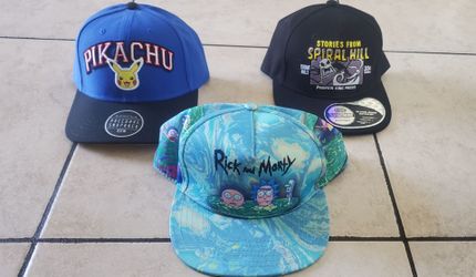 New Pikachu,  Rick & Morty,  Jack The Skeleton Hats
