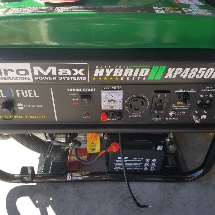 Duromax Dual Fuel XP4850EH Generator
