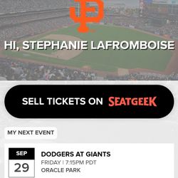 Giants Tickets For Tomorrow 7:15