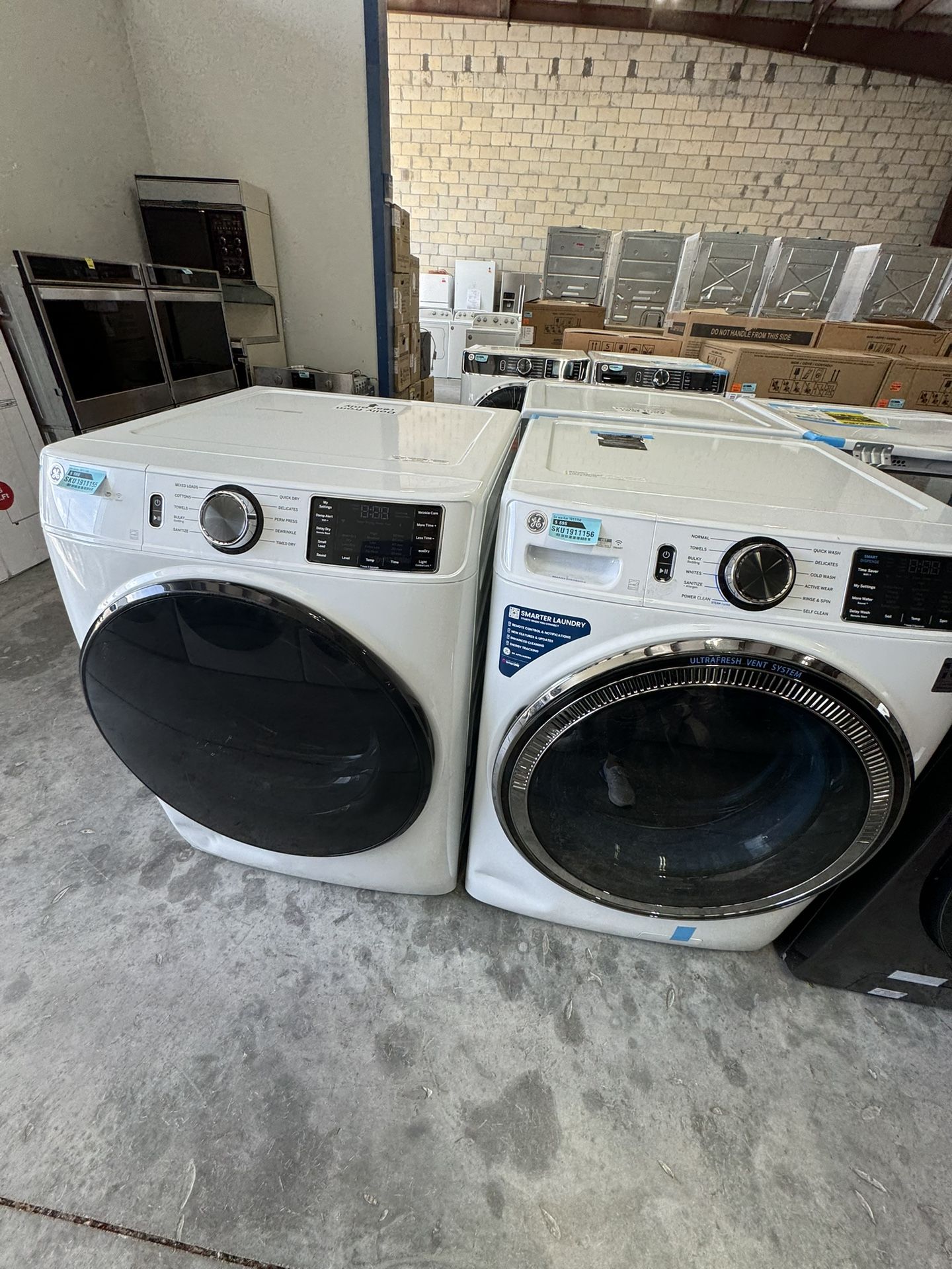 WASHER DRYER GAS