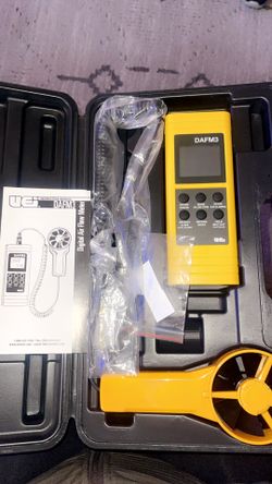 Uei digital airflow meter