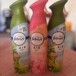Febreze spray 3 EACH$
