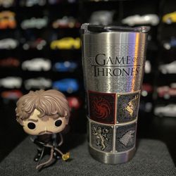 Game of Thrones Tumbler and Theon Funko