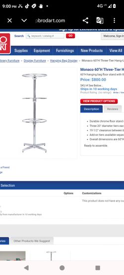 Merchandise hanger display