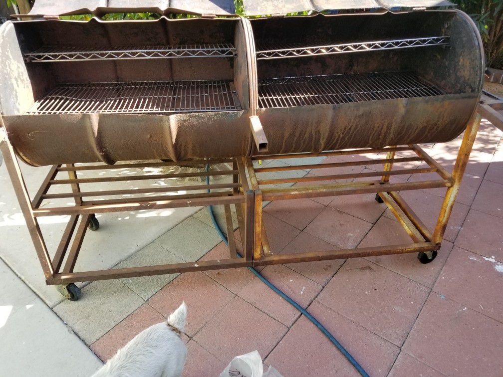 double BBQ Grill