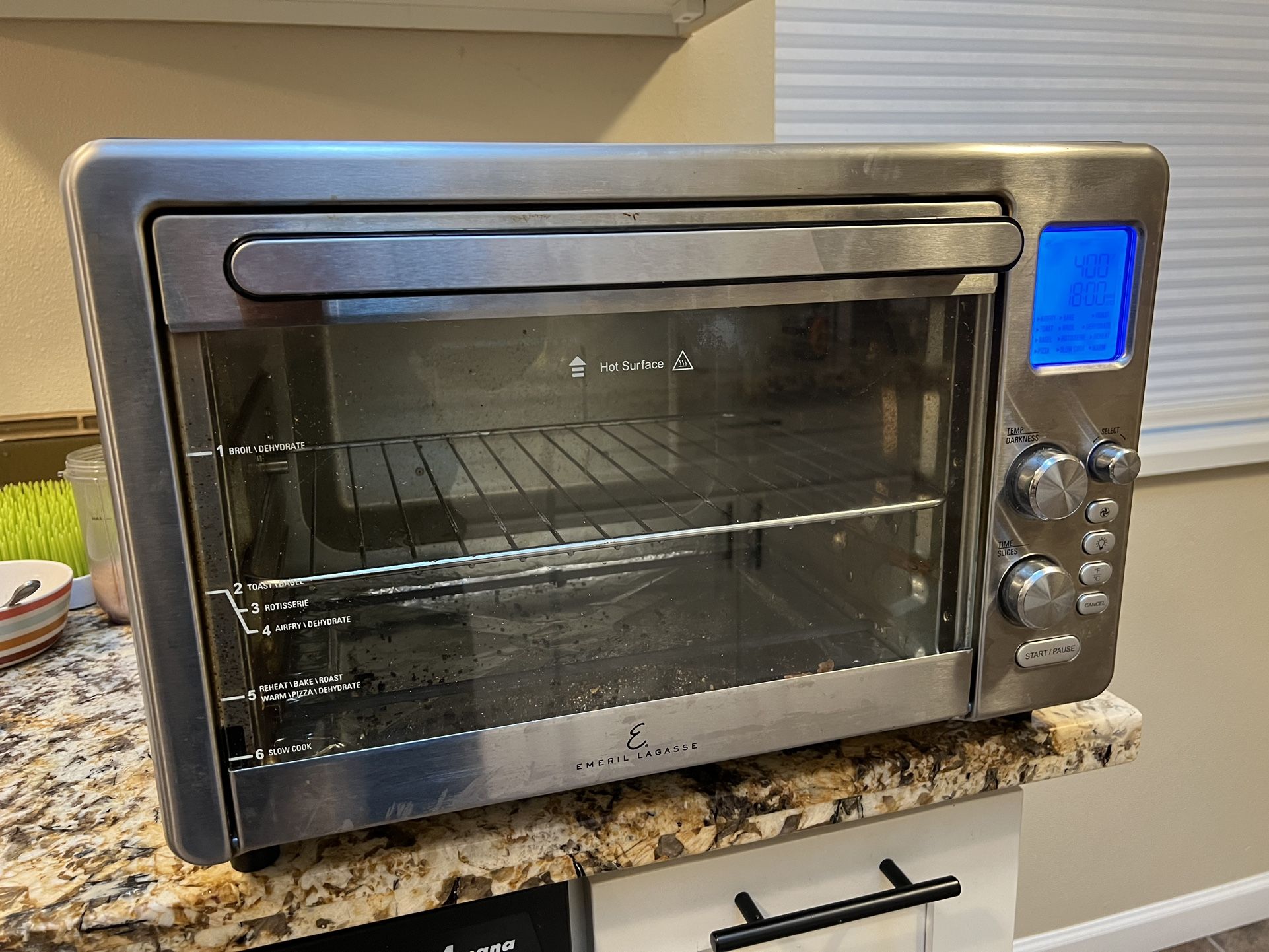 Emeril Lagasse Power Air Fryer 360 XL Used Countertop Oven Air Fryer