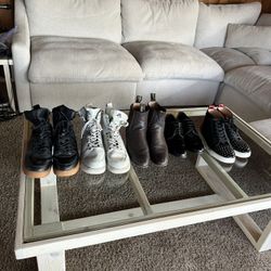 5 Pairs Of Shoes, Size 9.5s And 10s