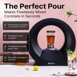 Barsys 360 Smart Cocktail & Mocktail Maker Machine New Open Box