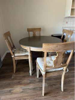 Dining table with 4 chairs