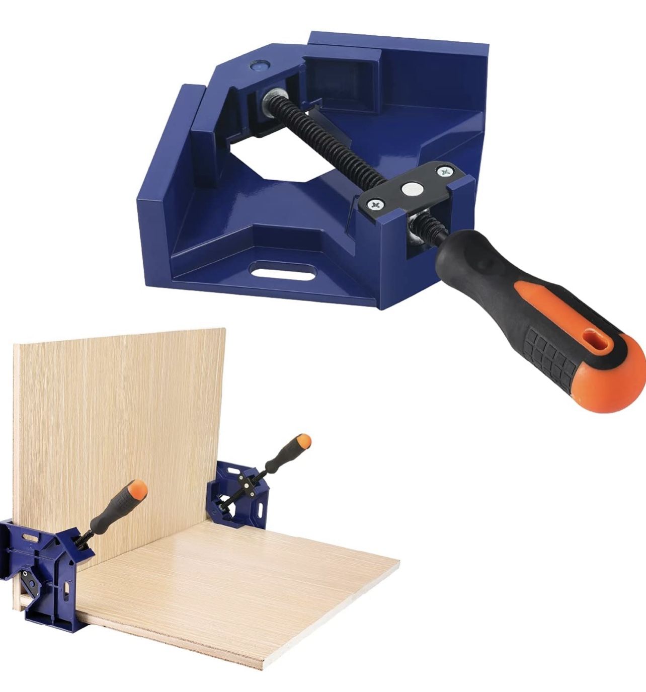 Angle Clamps for Woodworking Clamps Set Picture Frame Clamps for Woodworking 90 Degree Blue