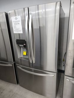 50% OFF 3 DOOR FRENCH DOOR FRIDGES!  THIS WEEK ONLY! LG 28 Cu Ft, 36"W (Was $1498 Now Only $749)