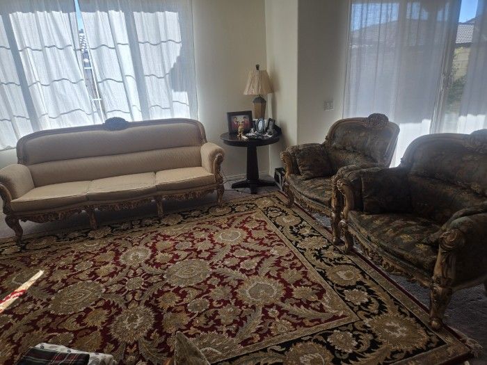 Vintage Style Couch and Chairs