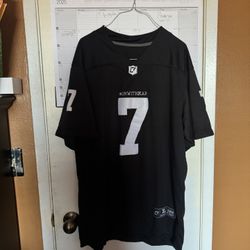 Kaepernick Men’s Black Jersey, #7, Size XL, Used Good Condition, Please See All Pictures 
