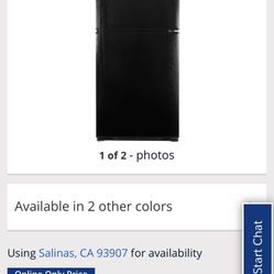 Black Kenmore Fridge