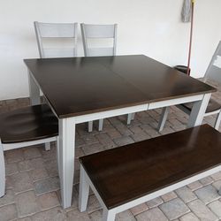 Dining room and coffee table