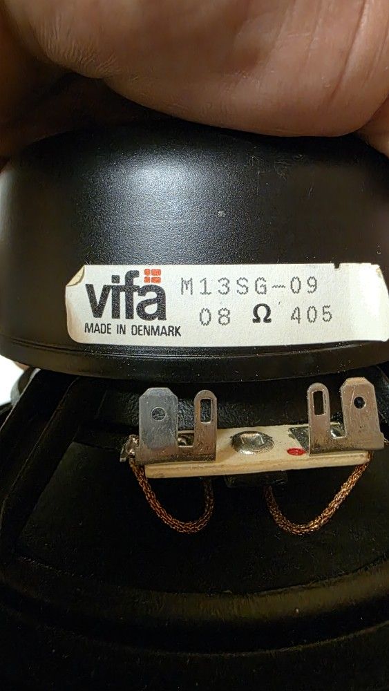 Vifa 5.25 Midrange Speakers Audiophile Bowers And Wilkins Sennheiser Focal Bose Dynaudio Denmark