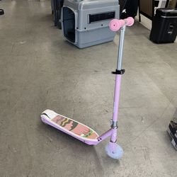 MIHOVER Electric Scooter for Kids Ages 6-10, with LED Lights & Adjustable Handlebar