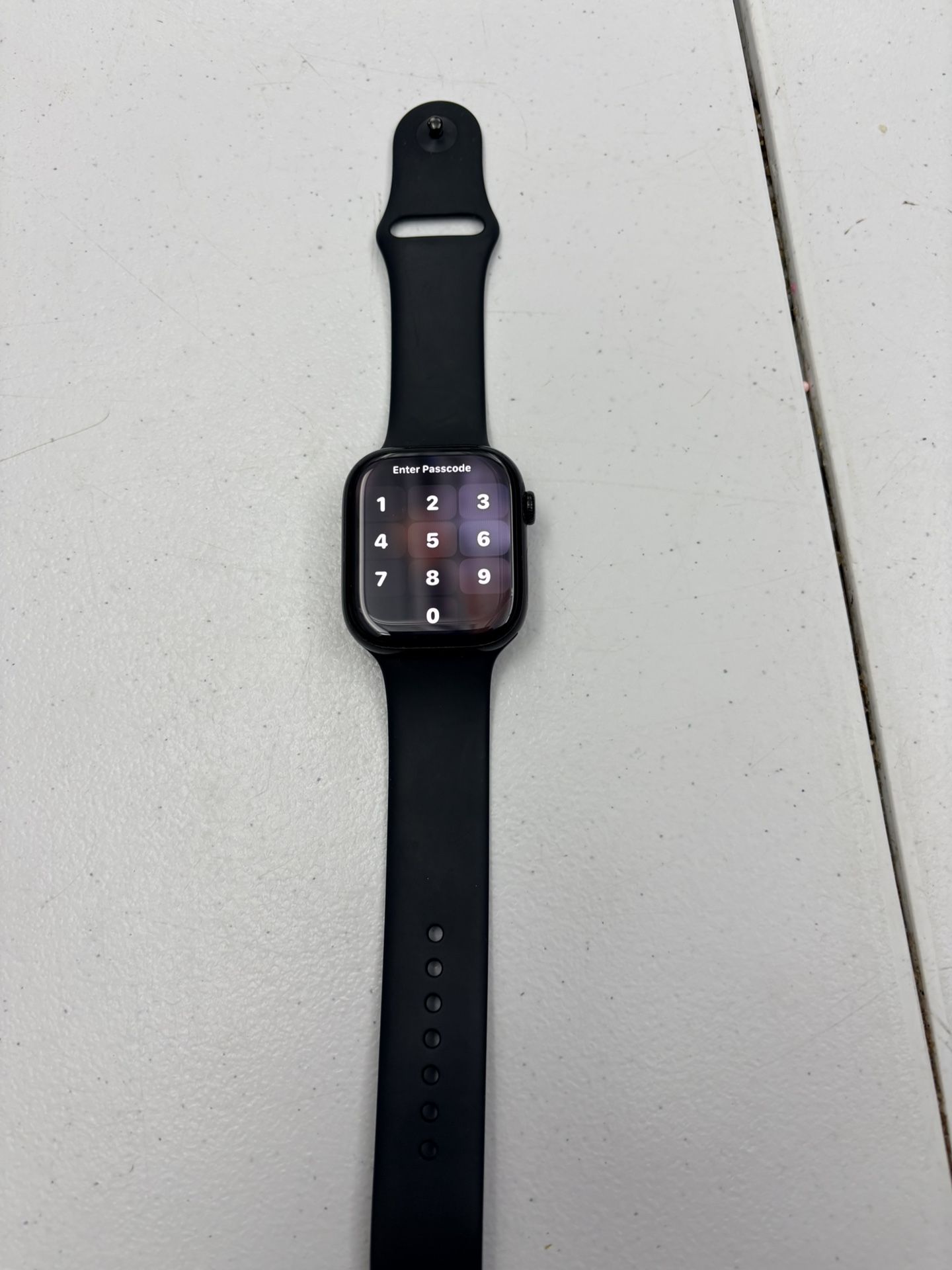 Apple Watch Series 10 GPS 46mm Jet Black Aluminum Case with Black Sport Band - M/L