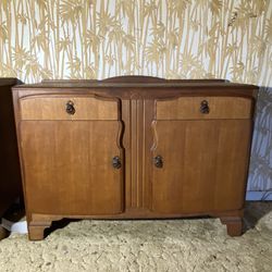 1960’s  Art Deco Style Sideboard Entertainment Cabinet