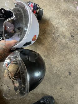 Type 2 Hardhat Helmet built In Visor