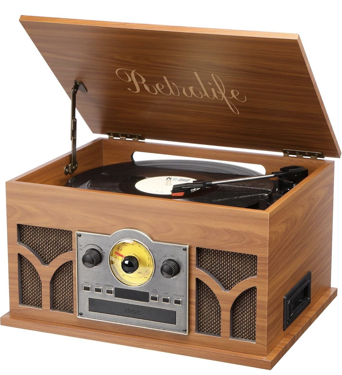 RetroLife 10-in-1 Record Player