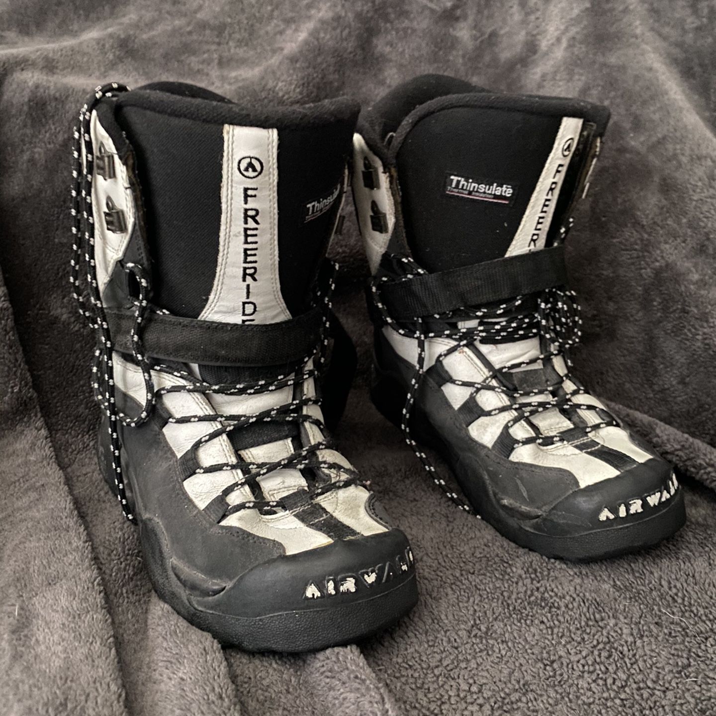 AIRWALK freeride スノーボードブーツ 黒/ワインレッド RIDE SNOWBOARD 2024-2025 『 TORRENT 』 ライド トーレント