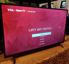 53" TCL roku smart tv 4k basically new less than year. I lost the remote. Everything works perfectly fine no scratch
