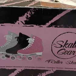 Skate Gear Glitter Roller Skates  Women's Size 9