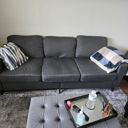 New Couch & ottoman w/storage
