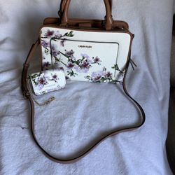 Calvin Klein Margot Satchel Purse