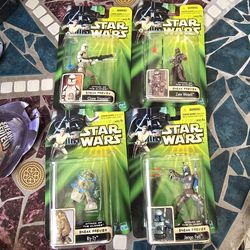 Star Wars Attack of the Clone sneak preview set
