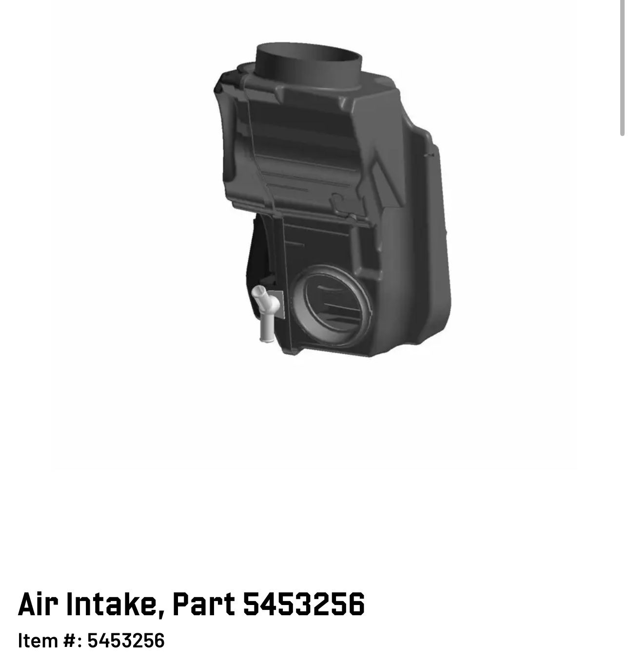 Indian Air Intake