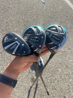Callaway Rogue Fairway Wood Set & Hybrid READ DESCRIPTION