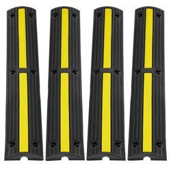Cable Protector Ramp, 4 Pack