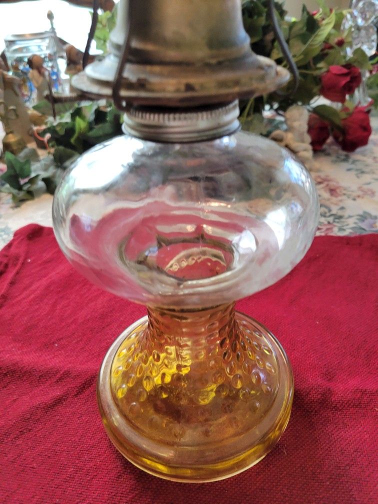 Vintage Oil Lamp 