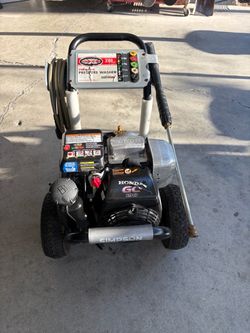 Simpson pressure washer