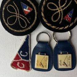 Seattle Yacht Club And Corinthian Yacht Club Jacket, Badges, Key And Patch