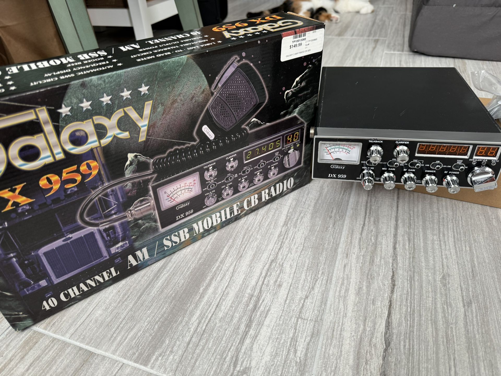 Galaxy DX959 AM SSB CB Radio w/ Builtin Frequency Counter for Sale in