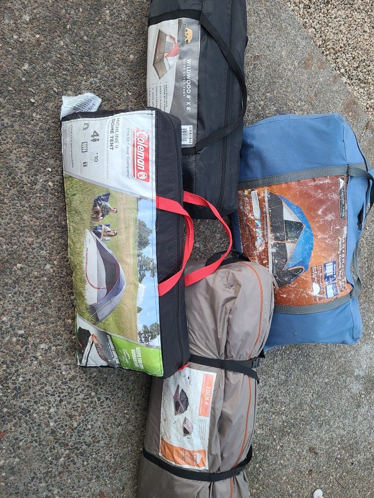 4x Camping Tents Pick Your Size tent 8 And 4 Person Kelty Coleman Ozark Trail 1 Brand New!