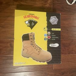 Herman Survivors Men's Steel Toe Construction Work Boots 
