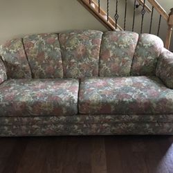 Lazy boy sofa, matching chair and ottoman