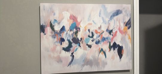 Large abstract painting