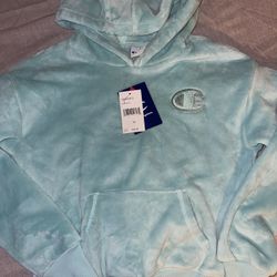 Big Girls Champion Fleece Hoodie Size M (10/12)