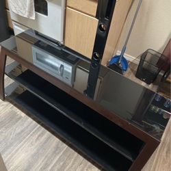 Glass Top Tv Stand /media Console