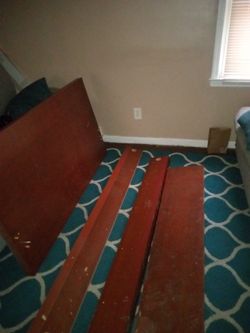 Platform Queen Bed Frame Only For Sale 