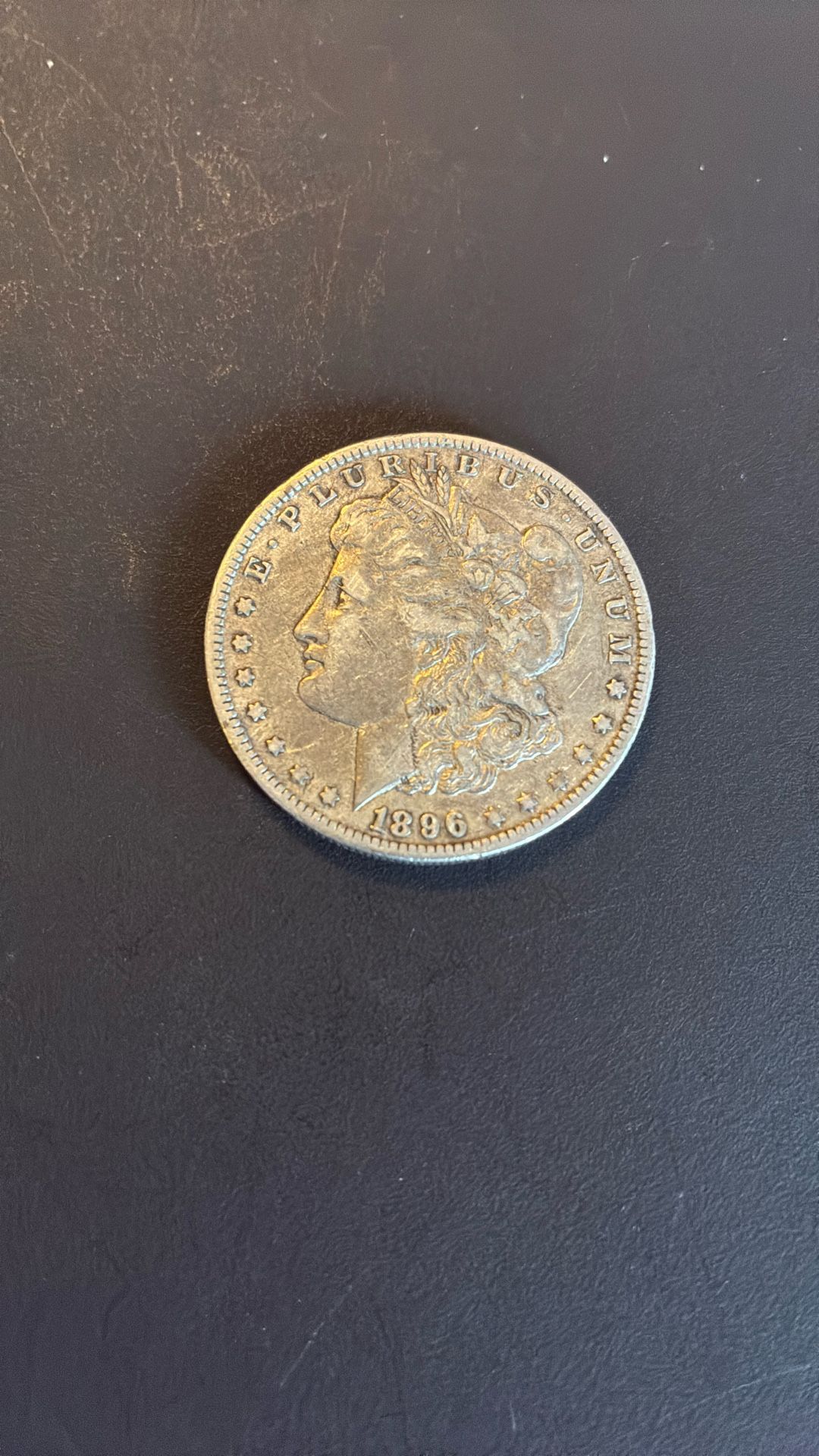 1896 O Morgan Silver Dollar