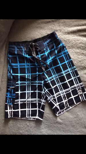 Photo Ocean Current men’s small swimming trunks